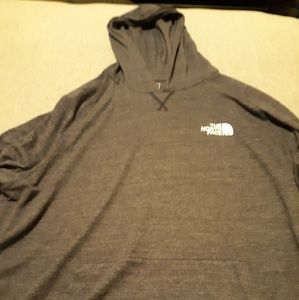 2XL Blue North Face Long Sleeve